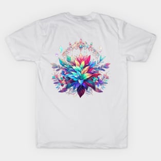 Another Flower World #4, Rainbow Cryst T-Shirt